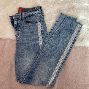 90s guess originals embellished skinny Jean